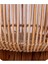 Meander El Yapımı Dekoratif Rattan Mumluk 28 x 50 x 70 8937 4