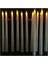 Pilli LED Işıklı 1 Li 28 cm Şamdan LED Mum Sarı (Gün Işığı) 1