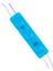 Modül LED 12V 1.5W Mavi Yanıp Sönen Parlak Tek Renk 2835 69 x 16 mm IP65 160-180LM 160 Derece 1