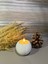 Tealight Beton Mumluk Dekoratif Mumluk Oval Geometrik Beton Mumluk Küre Mumluk 2