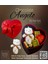 Angelo Chocolate 350 gr Ayıcık Hediyeli Kalp Kutu Çikolata 2