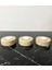 Doğal Traverten Mumluk, Mermer Mumluk, Mermer Tealight Mumluk 3 Adet, Yuvarlak Mermer Mumluk 2