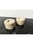Doğal Traverten Mumluk, Mermer Mumluk, Mermer Tealight, Mumluk 2 Adet, Yuvarlak Mermer Şamdan 4