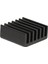 14X14X6MM Aluminyum Soğutucu Siyah M3 Yapıştırma Etiketli Raspberry Xbox Chipset Ekran Kartı Ram 4