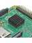 14X14X6MM Aluminyum Soğutucu Siyah M3 Yapıştırma Etiketli Raspberry Xbox Chipset Ekran Kartı Ram 5