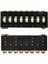 Tristate 8li Dip Switch 8 Pin Siyah Anahtar Açık Kapalı Seçim Adres Ayar + Off - Pull Up/down 4