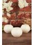 Angdesign Bodrum 3'lü Seramik Mumluk-Krem 3