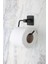 Yapışkanlı Metal Siyah Kare Açık Tuvalet Kağıtlığı Wc Kağıtlık Banyo Askısı Tuvalet Kağıdı Fayans Askısı 1