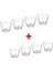 8'li Set Tealight Mumluk Yükseklik: 6 cm Ikea 8 Adet Cam Tealiht Mum Kabı Şeffaf 1