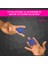 ® Hand Exerciser El Egzersiz Topu - Mavi - Sert – Kavrama Gücü ve El Kaslarını Geliştiren Rehabilitasyon Ürünü 3