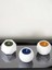 Tealight Beton Geometrik Mumluk 3 Lü Set, Dekoratif Hediyelik 5