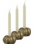 Dekoratif Mumluk Tealight Mumluk Şamdan Mumluk 3 Lü Şamdan Model 34 1