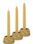 Dekoratif Mumluk Tealight Mumluk Şamdan Mumluk 3 Lü Şamdan Model 40 1