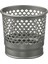 Metal Tealight Mumluk Çap: 10 cm Ikea Desenli Çelik Mum Kabı Yükseklik: 9 cm 2