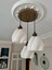 Luminaura 3'lü Eskitme Sarkıt Avize-3 Başlıklı Avize Modern Bohem E27 Yatak Odası Salon Yemek Odası 1