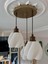 Luminaura 3'lü Eskitme Sarkıt Avize-3 Başlıklı Avize Modern Bohem E27 Yatak Odası Salon Yemek Odası 3