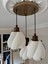 Luminaura 3'lü Eskitme Sarkıt Avize-3 Başlıklı Avize Modern Bohem E27 Yatak Odası Salon Yemek Odası 4