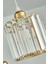 Stylish Kristal Modern Dekoratif Mutfak Yatak Odası Koridor Salon Oda Hol Antre Şık Gold Tekli Aviz 4