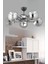 Narin 5 Li Modern (Füme Camlı) Salon Yatak Odası Mutfak Genç Odası Avize 1