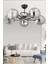 Narin 5 Li Modern (Füme Camlı) Salon Yatak Odası Mutfak Genç Odası Avize 2