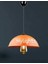 Mylights Cocuk Odası Genc Odası Mutfak Yatak Odaso Cafe Bar Turuncu Metal Sarkıt 20 cm 1