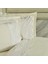 Lula Brodeli Pamuk Çift Kişilik Nevresim Takımı Beyaz 4
