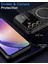 Samsung Galaxy A26 Kılıf Magsafe Dönebilen Halkalı Standlı Kamera Lens Korumalı Gold Detaylı Tank 4