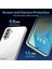 Samsung Galaxy A26 Kılıf Kamera Çıkıntılı Korumalı Yumuşak Şeffaf Silikon +9h Ekran Koruyucu Cam Set 5