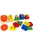 Montessori Ahşap Sıralama Istifleme Oyuncakları Bebekler ve Çocuklar Için Puzzle Okul Öncesi Ince Motor Beceri Oyuncak 1 Yıl Için Renk: Gökkuşağı (Yurt Dışından) 1