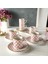 Luxury Harmony Luna Kırmızı 6 Kişilik Kahve Fincan Takımı 1 Adet 1