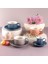 Luxury Joy Pembe Çay Fincan Takımı 1 Adet 5