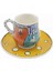 Luxury Renkli Kediler Kahve Fincanı TABAK:12CM FINCAN:6X8CM 1 Adet 2