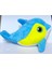 Luxury 25 Cm. Peluş Sevimli Yunus Flipper, Uyku Arkadaşı ve Araba Camı Süsü Mavi (Yıkanabilir) 1 Adet 1