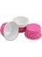 Luxury Muffin Kek Kapsülü Pembe Puantiye Büyük Boy 50LI x 5 Paket - K29 1 Adet 2