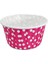 Luxury Muffin Kek Kapsülü Pembe Puantiye Büyük Boy 50LI x 5 Paket - K29 1 Adet 4