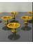 Luxury 6lı Gold Mini Lokumluk Dekoratif Gold Kaplama 6 Adet Lüks Makaronluk Kahve Yanı Sunumluk 1 Adet 5