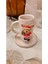 Luxury Yılbaşı Konseptli El Yapımı Seramik Kahve Fincanı (Noel Baba Temalı) 180 ml 1 Adet 4