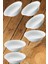 Luxury Mimhome 14CM 6"inch Sade Beyaz Kase: Outdoor Piknik Kamp Yemek Tabağı 1 Adet 1