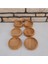 Luxury Bambu 6lı Çerezlik Bambu Sunumluk 6lı Set Ikramlık 1 Adet 2