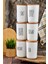 Luxury 6'lı Ahşap Vakum Kapaklı Transfer Etiketli Coffe/tea/sugar/salt Akrilik Kavanoz 900ML Saklama Kabı 1 Adet 4