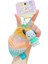 Sanrio Kt Kedi Ekose Balon Çiftler Anahtarlık Araba Anahtarlık Kolye Küçük Hediyeler (Yurt Dışından) 1