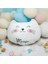 Luxury Sevimli Kedi Yastık Meow Baskılı Dekoratif Polar Kumaş Yumuşak Hediyelik Kedi Yastık Peluş Oyuncak 1 Adet 2