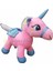 Luxury Sevimli 2 Li Kanatlı Boynuzlu Peluş Unicorn Pony At Oyuncak 20 cm 1 Adet 2