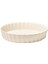 Luxury Eh Tart-Börek Fırın Kabı Yuvarlak 24 cm Ekru Clay -26024 1 Adet 1