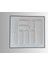 Luxury 55X49 Cm. 9 Gözlü Beyaz Çekmece Içi Kaşıklık 50*40 Cm'e Kadar Kesebilirsiniz 1 Adet 1