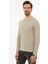 Luxury Erkek Kum Melanj Slim Fit Tbisiklet Yaka Triko Kazak G021SZ0TK.000.1157212 1 Adet 3
