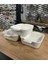 Luxury 6 Lı Kahvaltılık Porselen Kase 13X13X5 cm 1 Adet 2