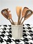 Luxury Kaşıklık Dik Mat Krem Seramik 14 Cm. 1 Adet 3