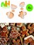 Luxury 4 Adet Yılbaşı Kurabiye Kalıbı Çam Ağacı Model Yılbaşı Kurabiye Kalıbı Gingerbreadman Christmas 1 Adet 1