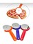 Luxury 2 Adet Pizza Dilimleyici Hamur Kesici Rulet Plastik Saplı Pizza Kesici Paslanmaz Çelik Yuvarlak Rul 1 Adet 4